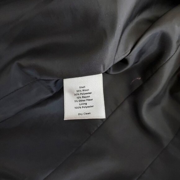 Talbots Outlet Wool Blend Three Button Blazer - Picture 10 of 10